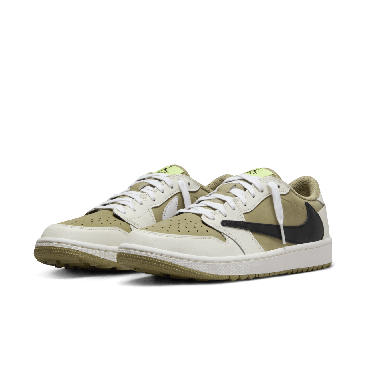 Air Jordan 1 Low Golf x Travis Scott 'Neutral Olive' (FZ3124-200