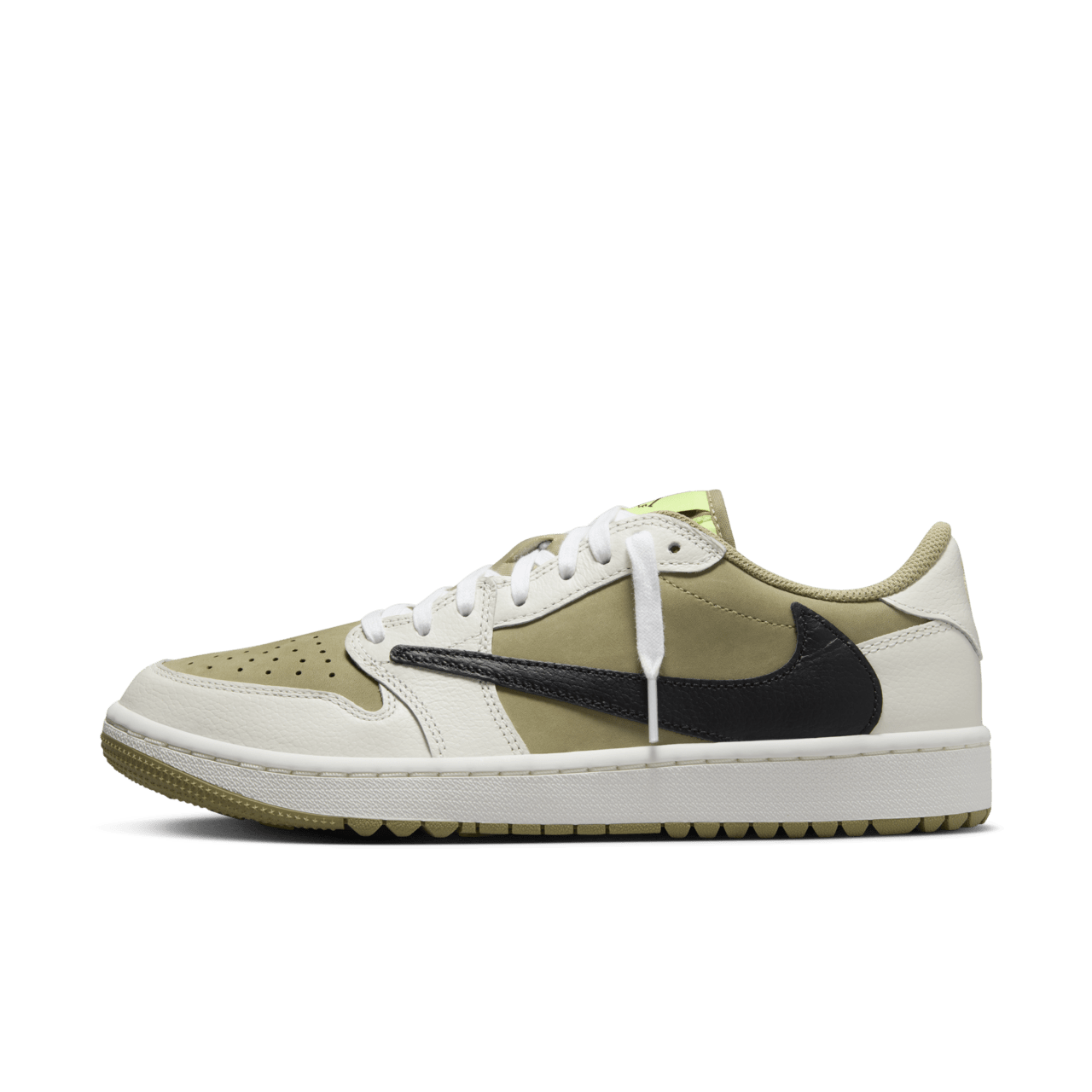 Air Jordan 1 Low Golf x Travis Scott 'Neutral Olive' (FZ3124-200