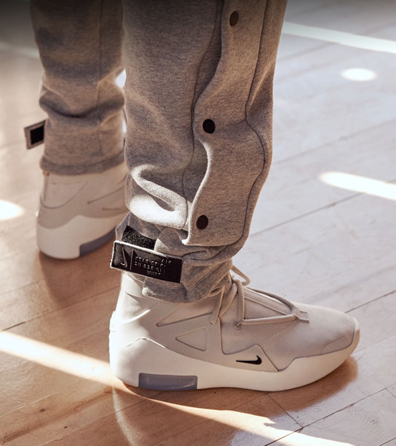 Nike Air Fear of God 1 'Light Bone & Black' Release Date.. Nike SNKRS