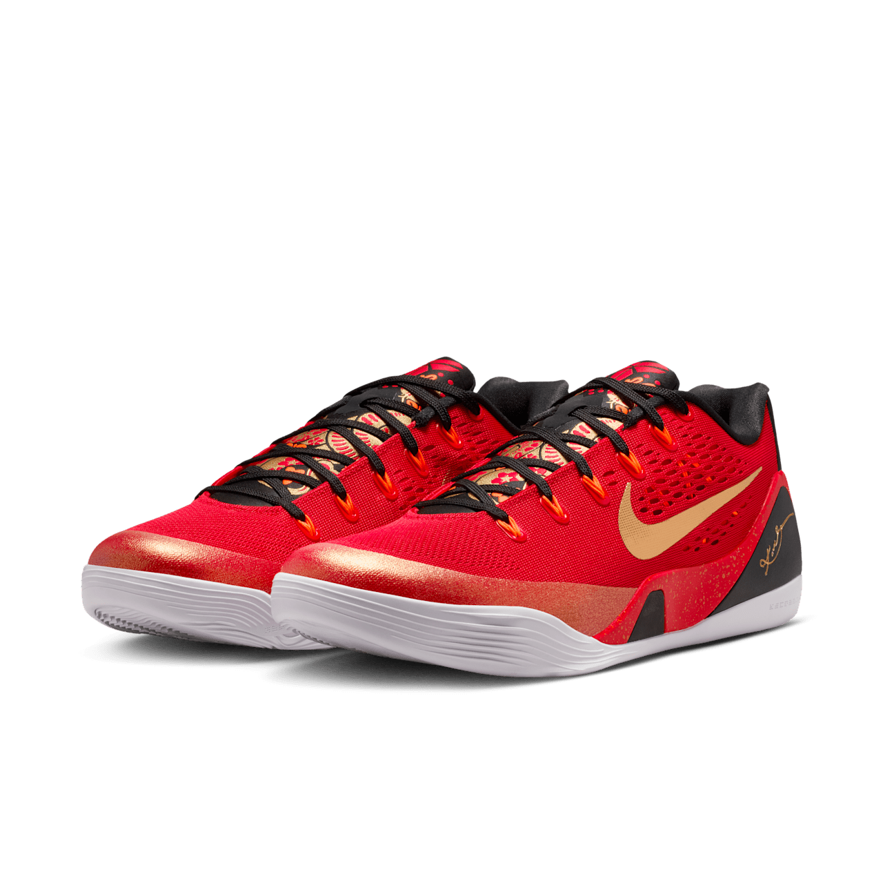 Kobe 9 Low Protro EM 'University Red and Metallic Gold' (IH1400