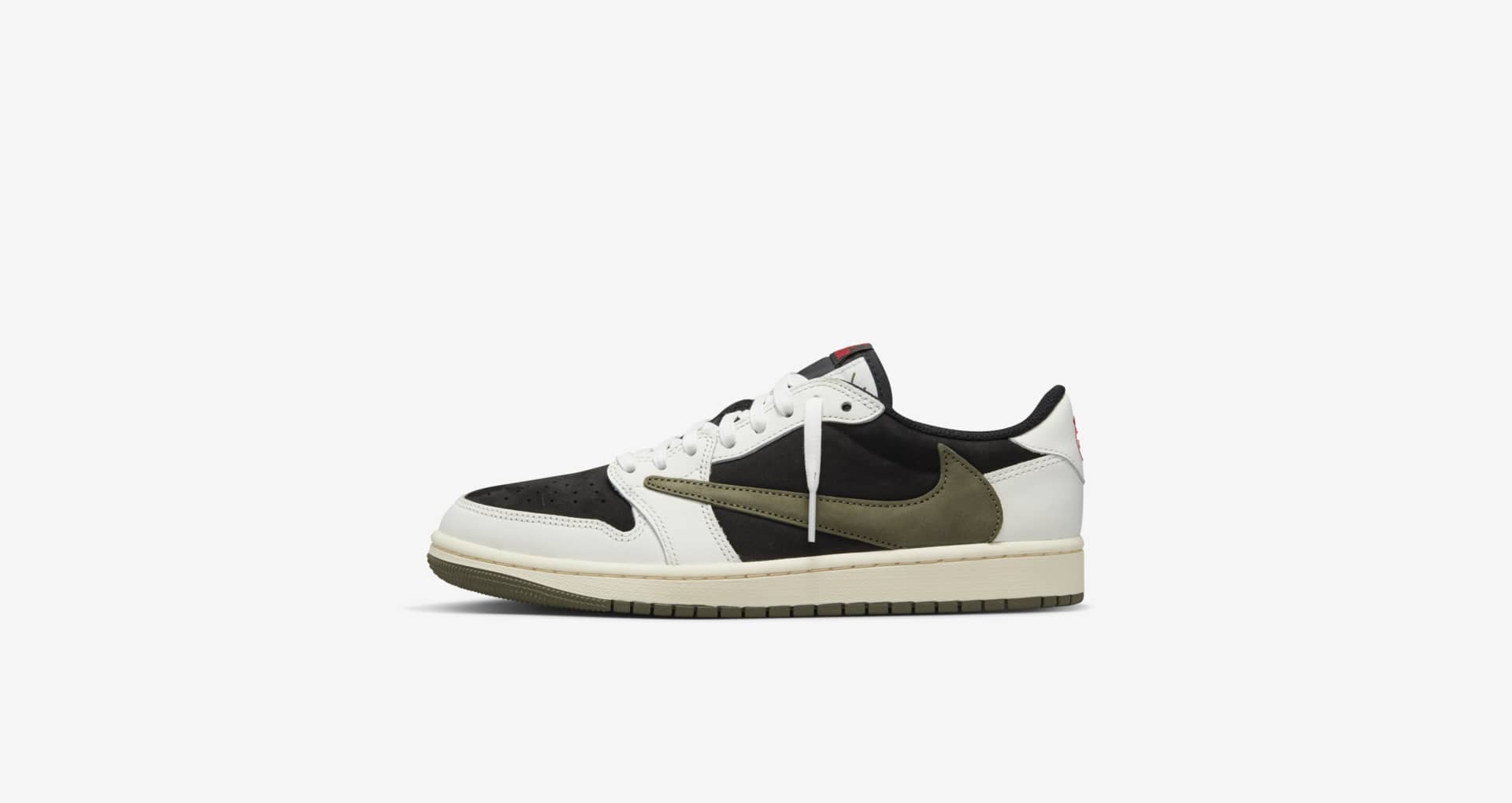 Women's Air Jordan 1 Low x Travis Scott 'Medium Olive' (DZ4137-106