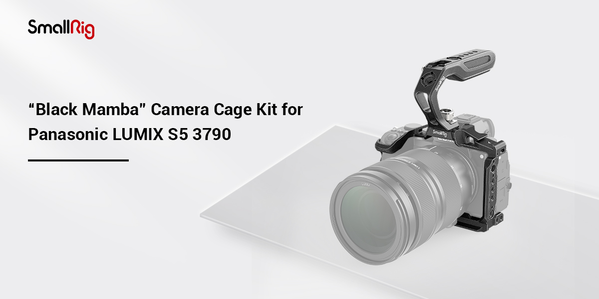 LUMIX S5 Camera Cage Kit | Black Mamba Handheld | SmallRig