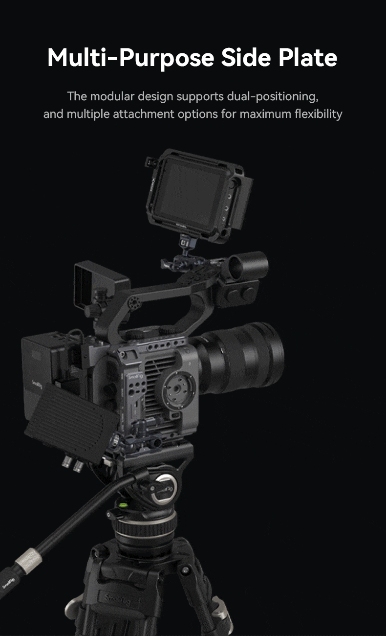 FX6 Camera Cage Kit | V-Mount Battery | Vertical Shooting