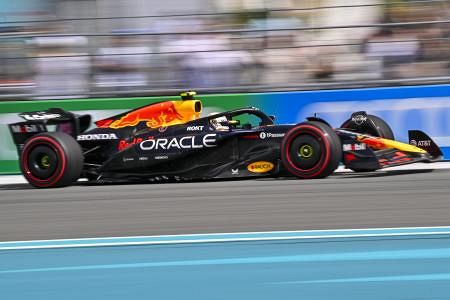 F1角田裕毅は10番手 第6戦のマイアミGP：山陽新聞デジタル