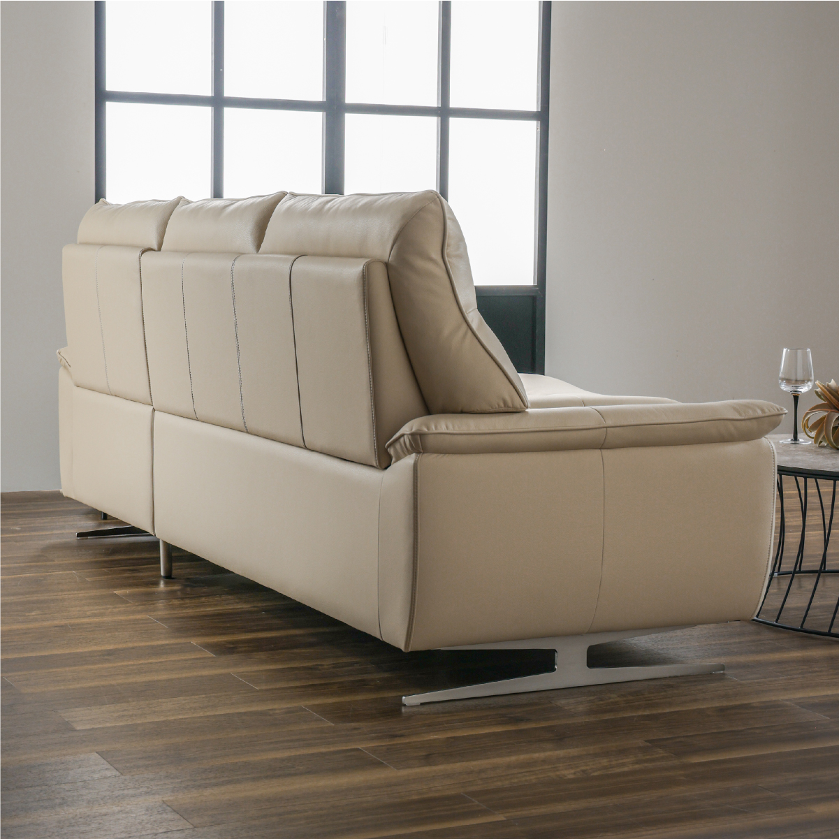 ライベラA ステン脚 カウチソファ 幅235cm ｜関家具公式通販サイト