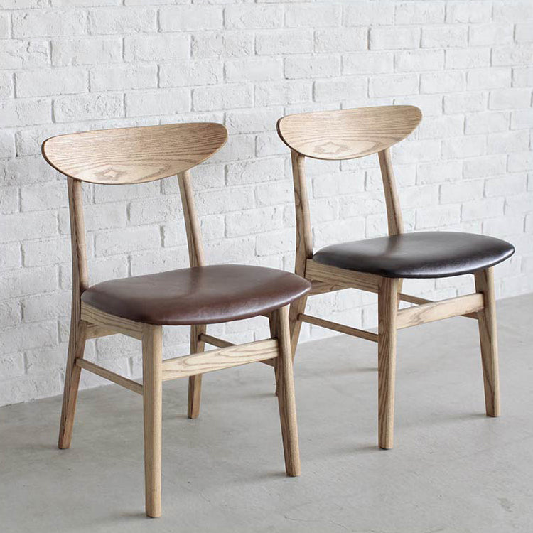マーク ダイニングチェア 木色ライトブラウン | 家具・インテリア通販