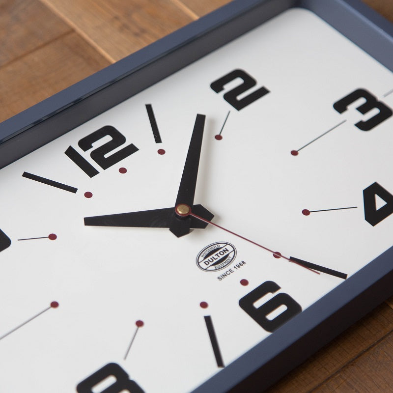 ダブルフェイスレクト クロック | 家具・インテリア通販サイト CRASH