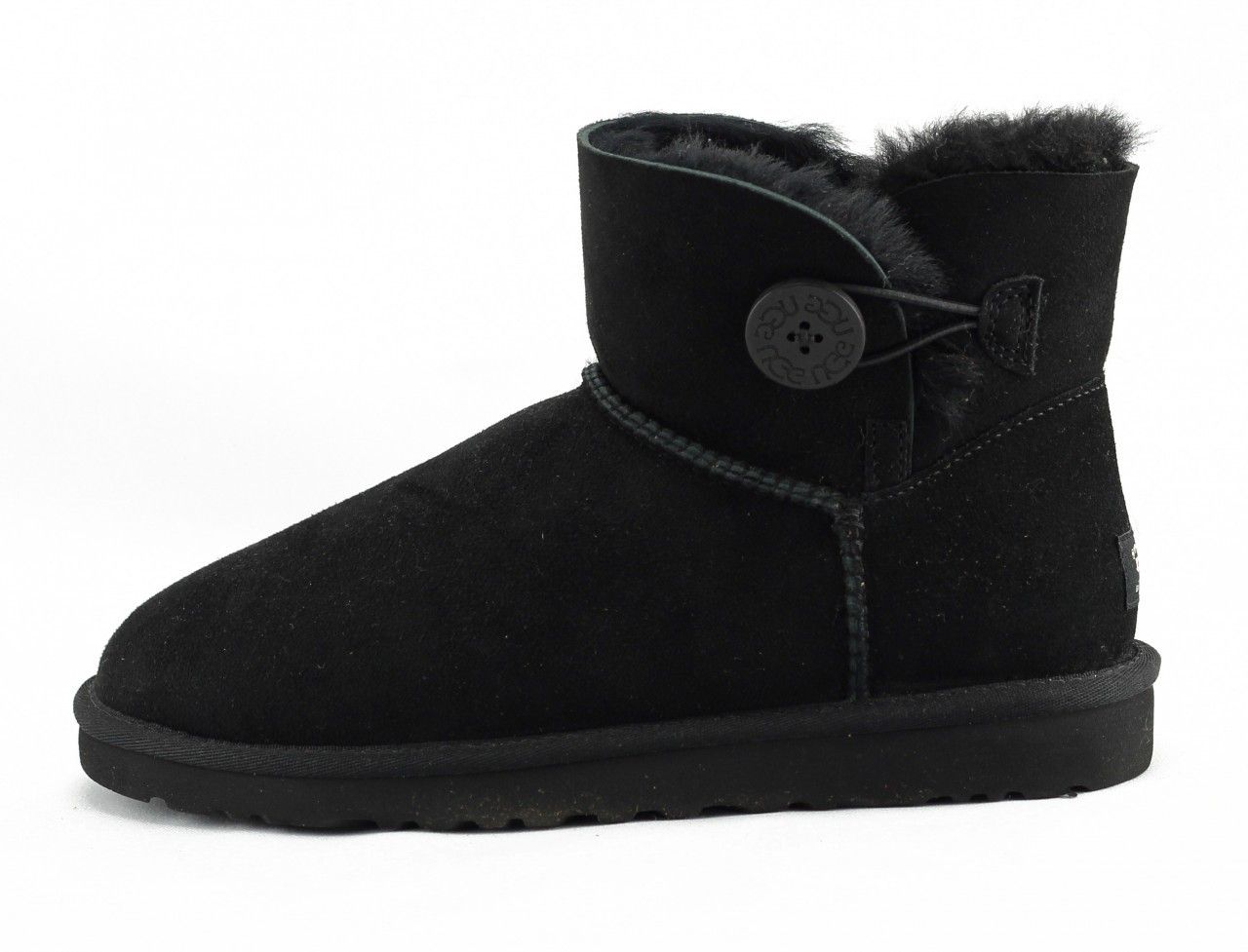 UGG Australia for Women: Mini Bailey Black Boots 3352 BLK - Shiekh
