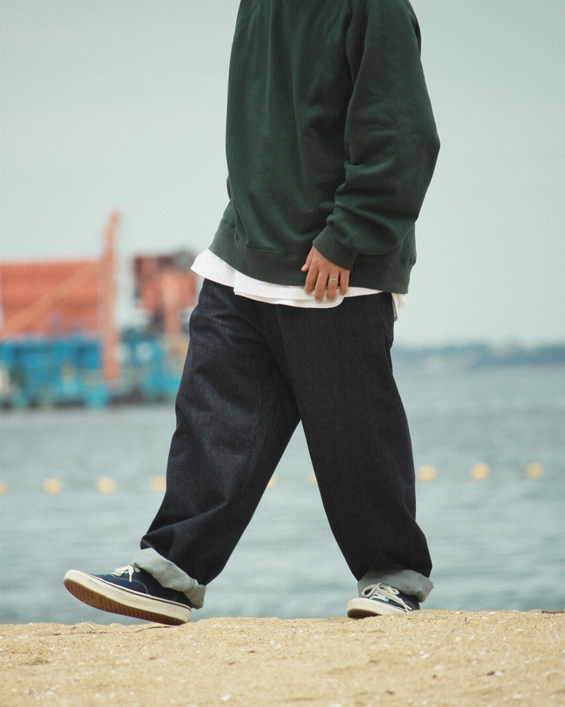 yuka*tomo さま】nixnut ロゴデニムパンツ 110cm yuka*tomo さま