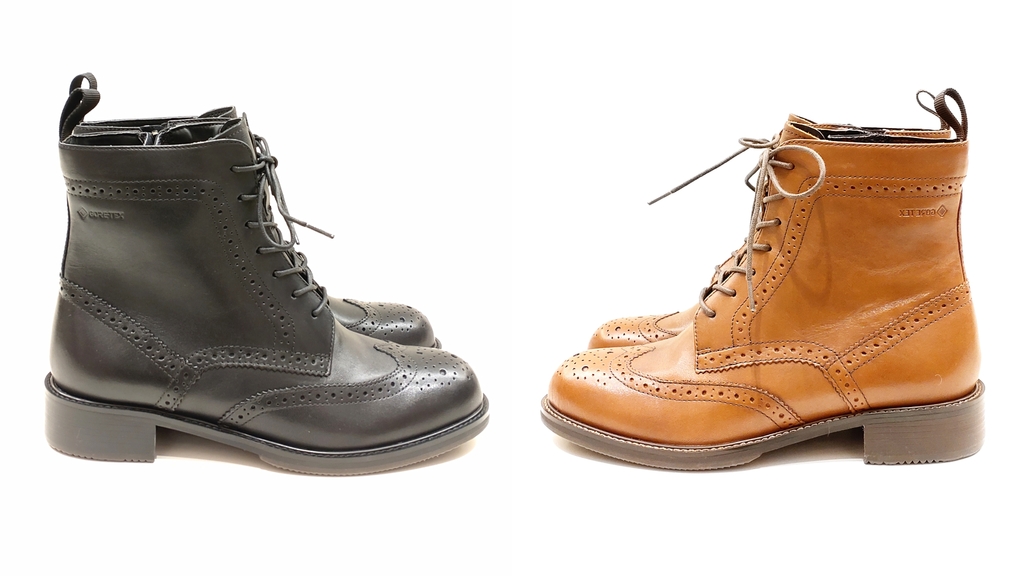 5．突然の雨でも大丈夫！レースアップショートブーツ～「F04Q」 | 靴