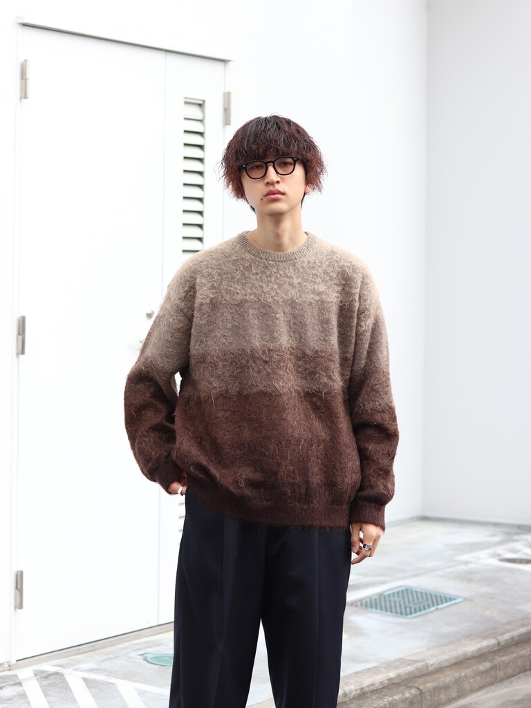 YOKE（ヨーク）】ブランドの名作モヘアニットをスペシャル別注カラーで