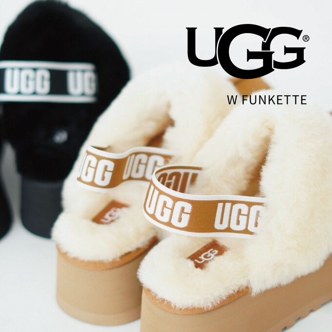 2025年最新【UGG/アグ】厚底サンダル『Funkette/ファンケット』の