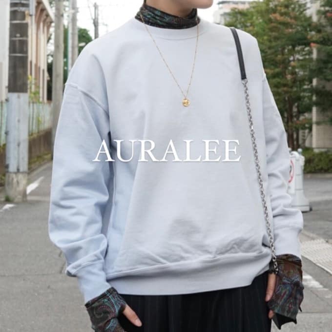AURALEE】家でも外でも使えるスウェット・パーカー！ / スタッフブログ
