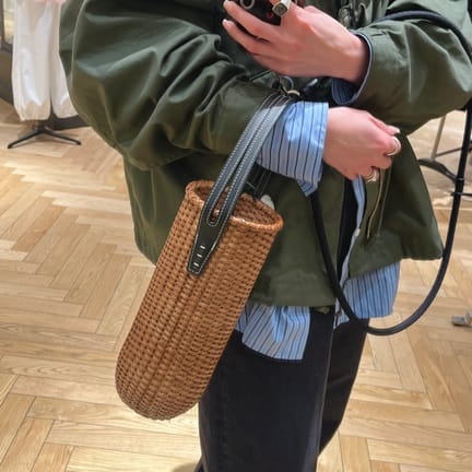 A VACATION＞RATTAN バッグ M