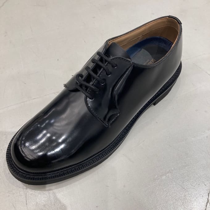 新品未使用 ユナイテッドアローズ モックトゥレザーシューズ ブラック