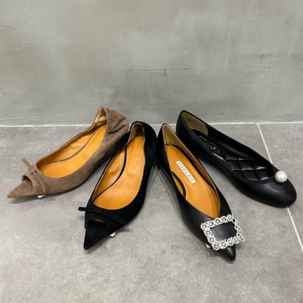 PIPPICHIC＞LINDA BIJOU フラットシューズ