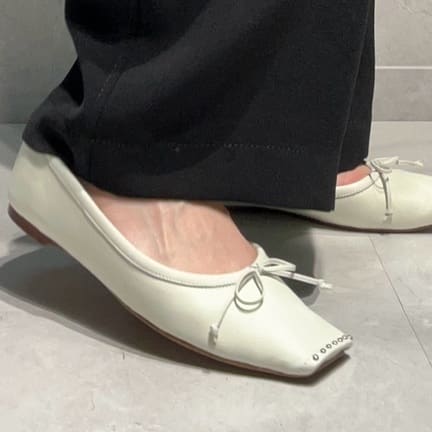 CHEMBUR＞SQ STUDS バレエシューズ