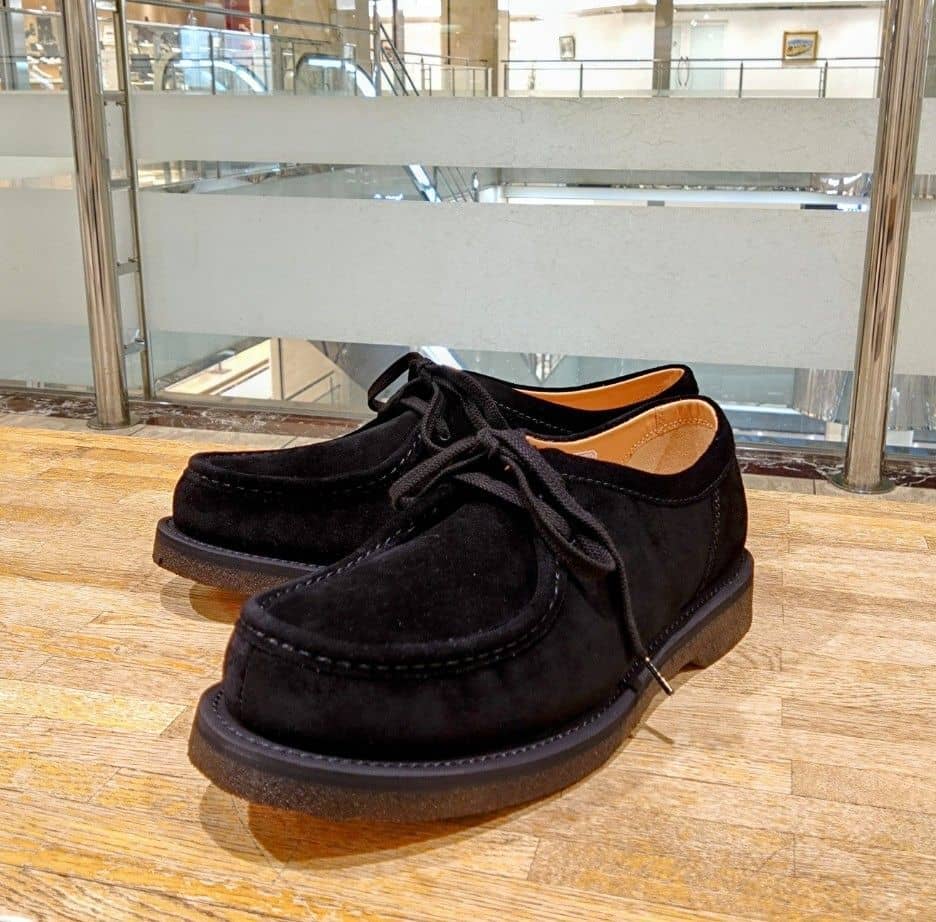 ブラックスエードのチロリアンシューズ | 靴のリーガル