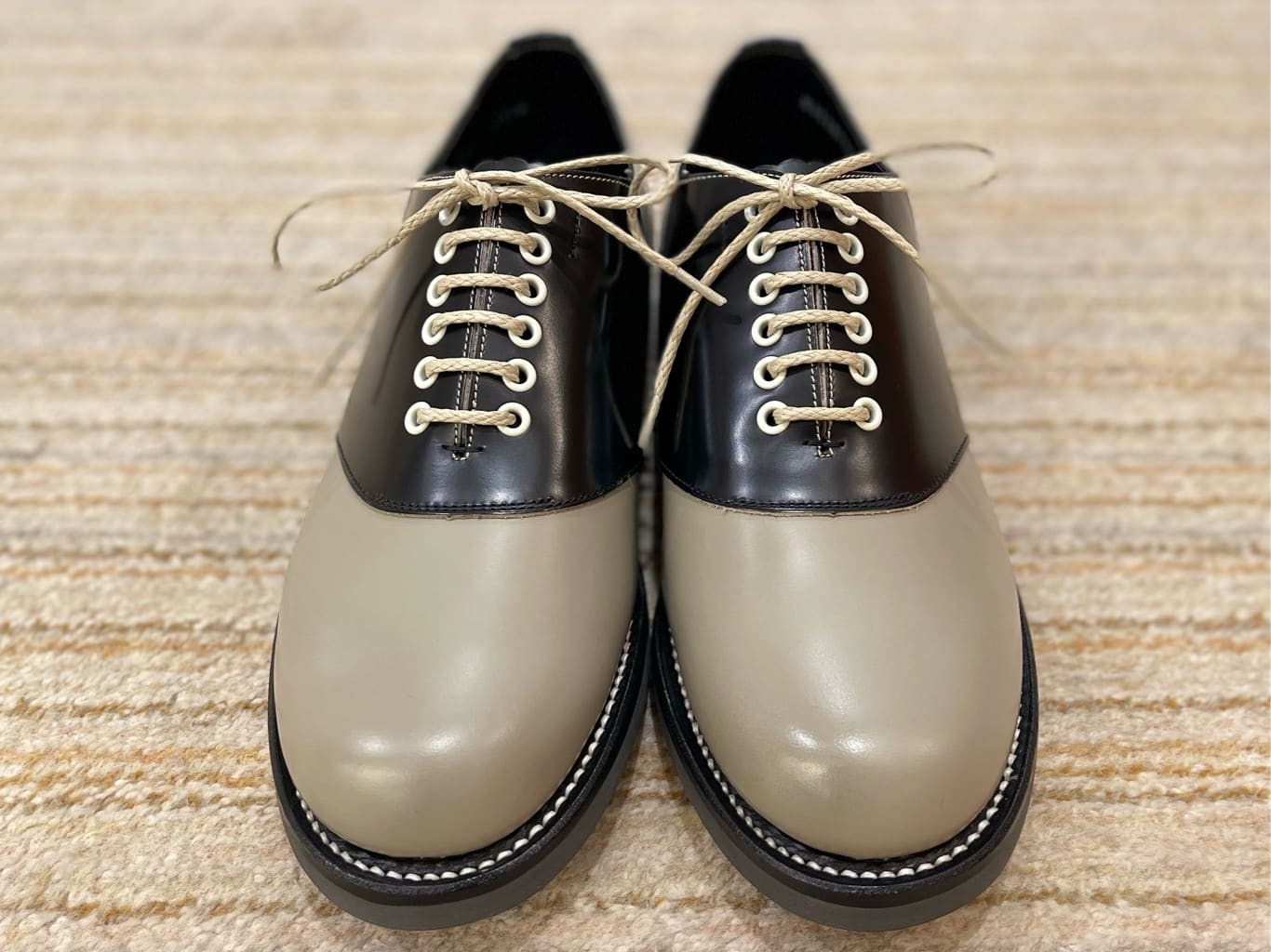 MEN'S】REGAL Boots Mark サドルシューズ New「2051」BLACKソーテル