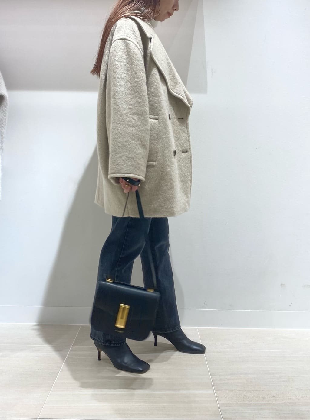 大草直子さんコラボ】モヘヤシャギーハーフコート - GALLARDAGALANTE