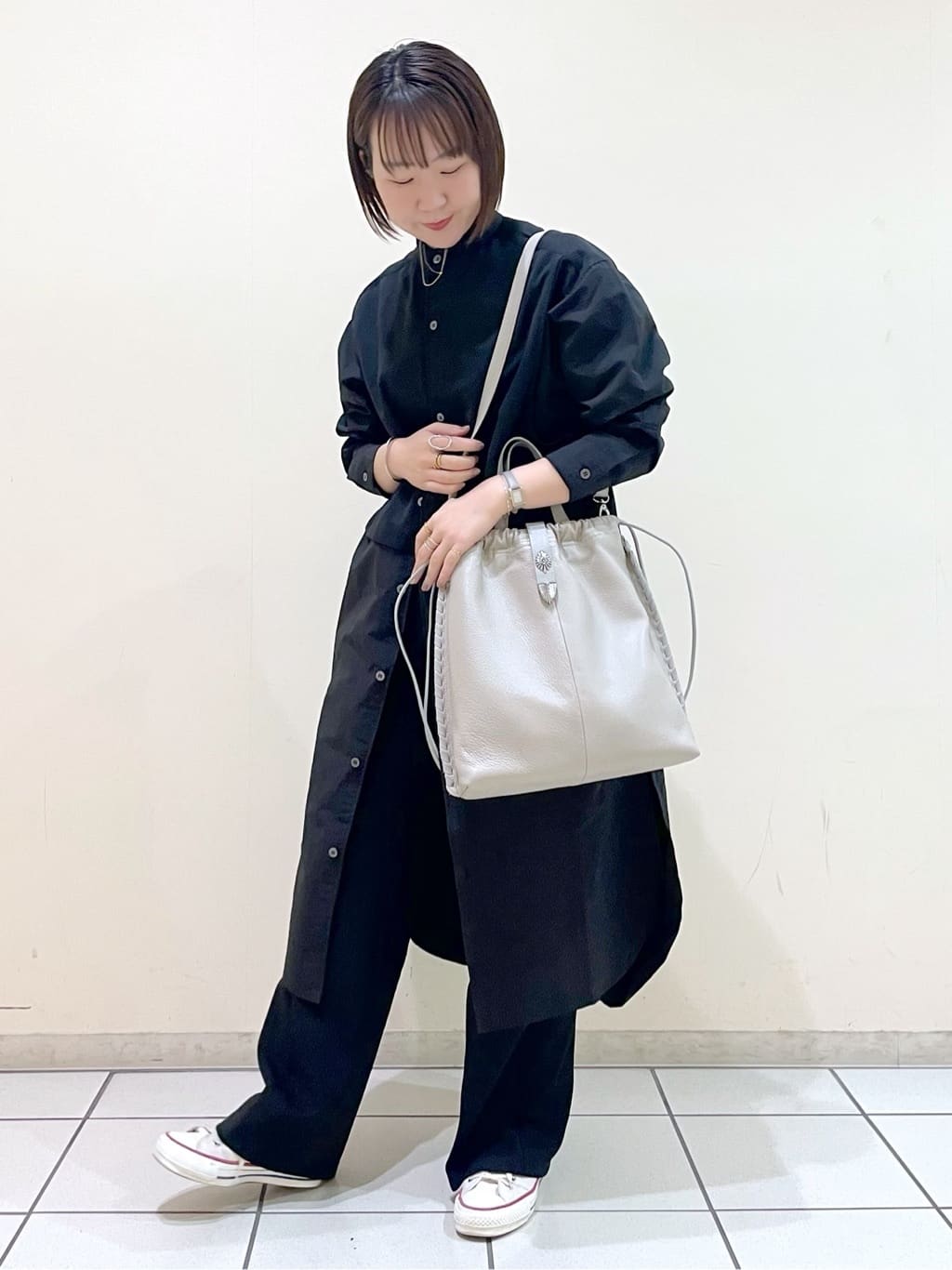 コンチョがアクセント！巾着バッグ【なかじょうブログ】 - ear