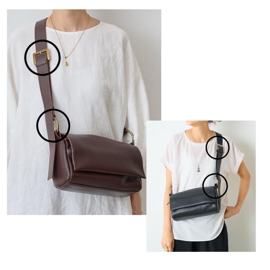 新色ブラウンが登場】レザーボディバッグ - BEARDSLEY(ビアズリー)本部