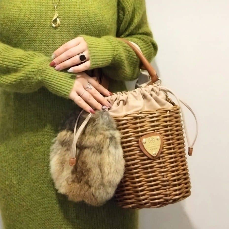 長財布すっぽり】一生モノ！ATAOのかごバッグ最強説！ - P(パンプキン