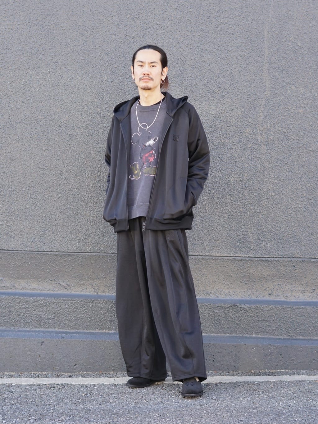 NEEDLES(ニードルズ)】ジャージ素材のジップフーディー