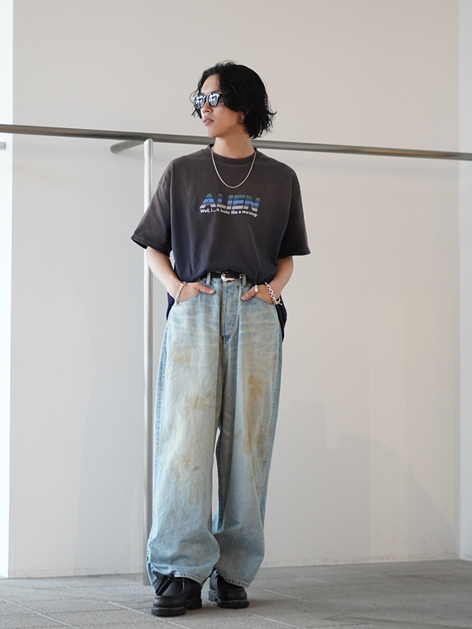 FRESH MAN DENIM WIDE PANTS“USED“ | refomed(リフォメッド) / パンツ