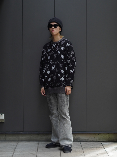 ZOO“ Oversized Pullover Knit | DAIRIKU(ダイリク) / トップス ニット