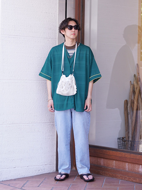 SFC MESH SHOULDER POUCH SMALL | S.F.C(エスエフシー / ストライプ