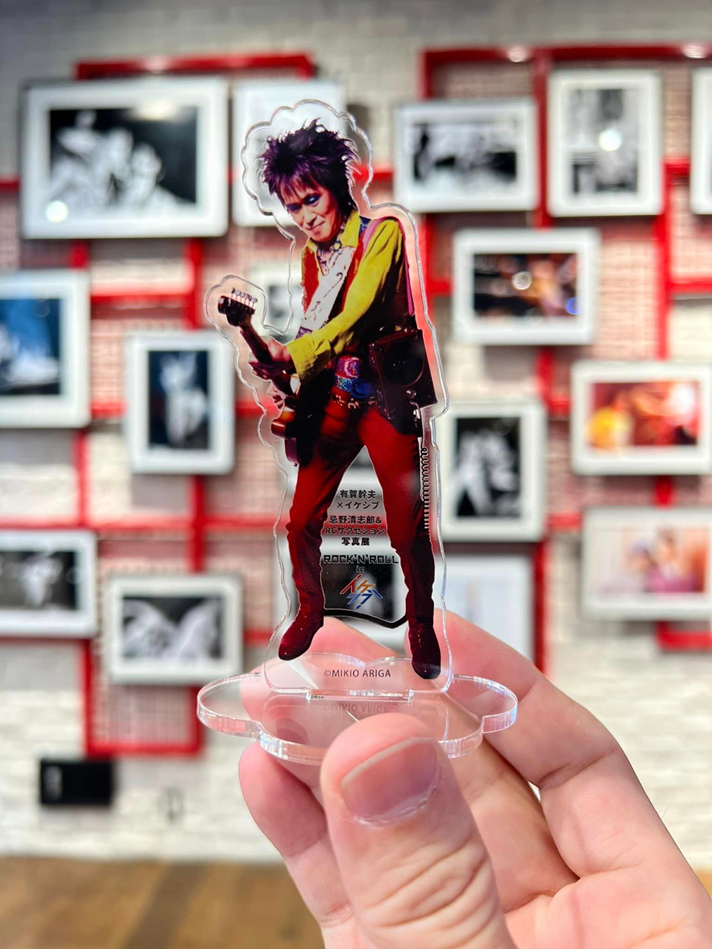 Ikebe Original ROCK 'N' ROLL写真展 アクリルスタンド ｜イケベ楽器店