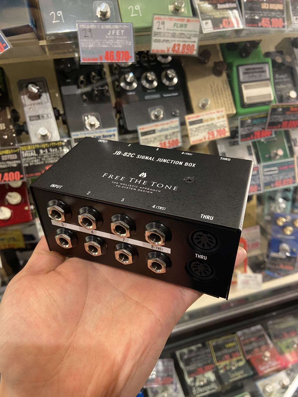 Free The Tone JB-41C [SIGNAL JUNCTION BOX]2024/03/28 イケベ楽器店
