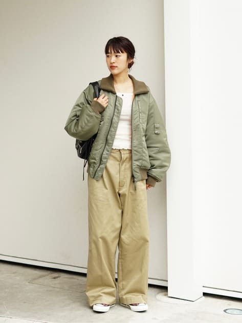 レディース】UNIFORM WEAPON 2-TUCK PANTS | FUMIKA_UCHIDA(フミカ