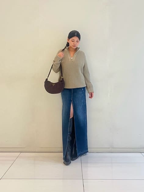 HEADLEY Half Zip Mock Sweater セーター | GUESS(ゲス) JAPAN 公式