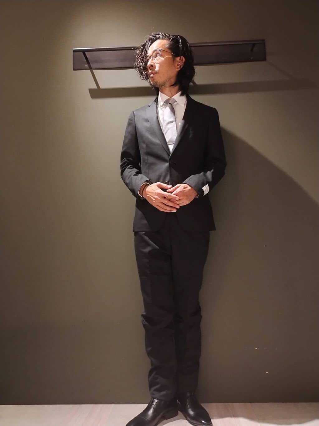 NARROW ブラックベスト/別売りスーツあり｜メンズファッション通販