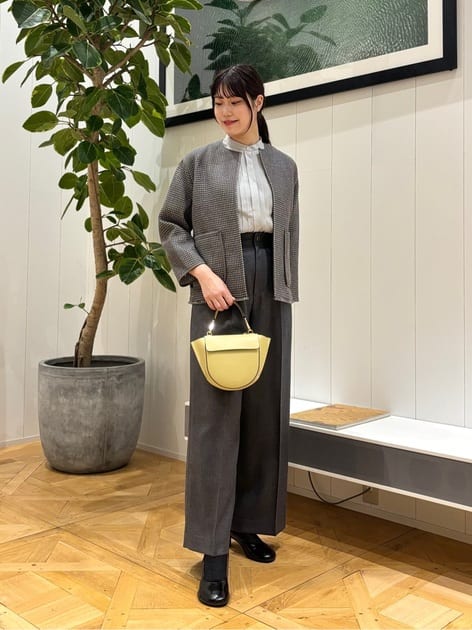 クリアデシン メタルボタンシャツブラウス｜トゥモローランド 公式通販