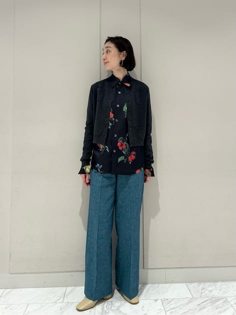 コットンカシミヤ クルーネックカーディガン｜トゥモローランド 公式通販