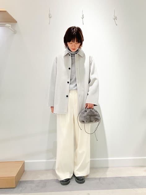 ダブルフェイス シャツコート｜トゥモローランド 公式通販