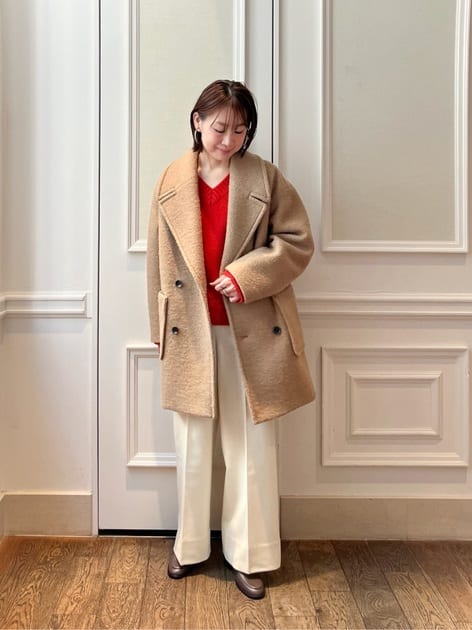 ブークレーボンディング ダブルブレストコート｜トゥモローランド 公式通販