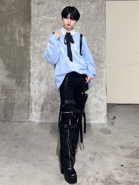 DARK ANGEL BEAR型押しスタッズリュック– A AM STUDIO