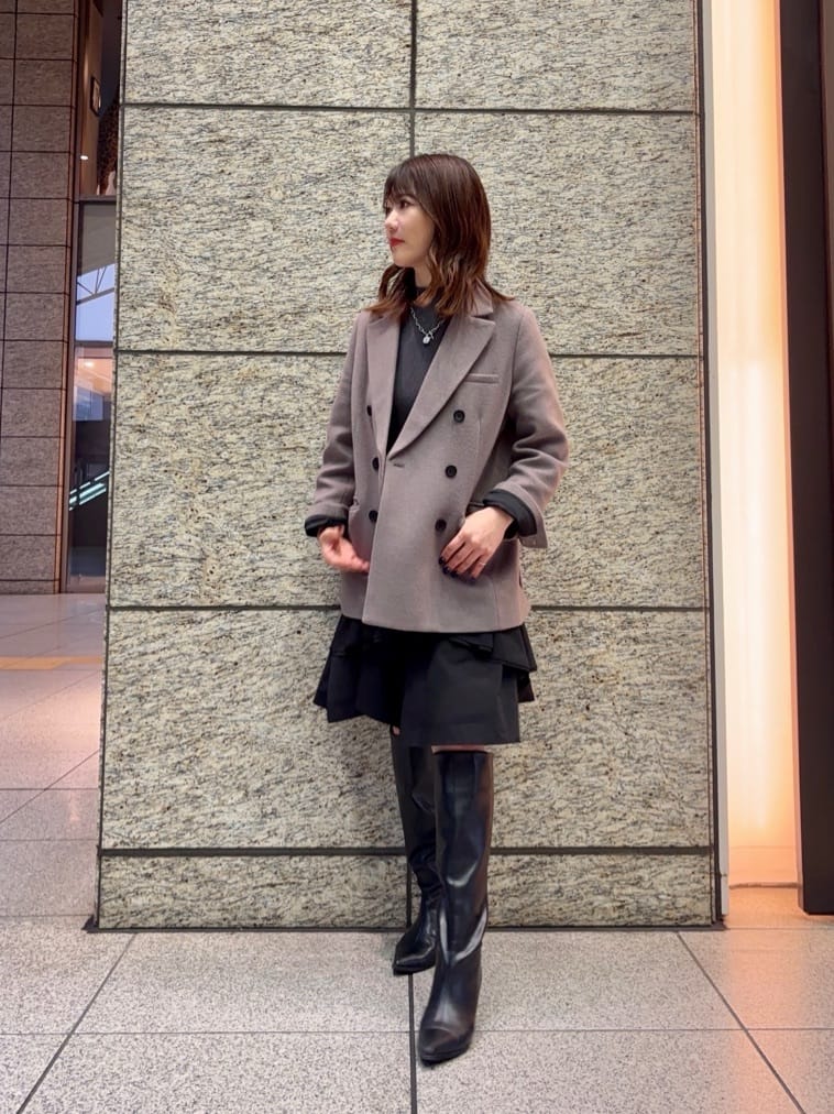 スタッフコーディネート】Wボタンジャコット｜sana｜Arpege story