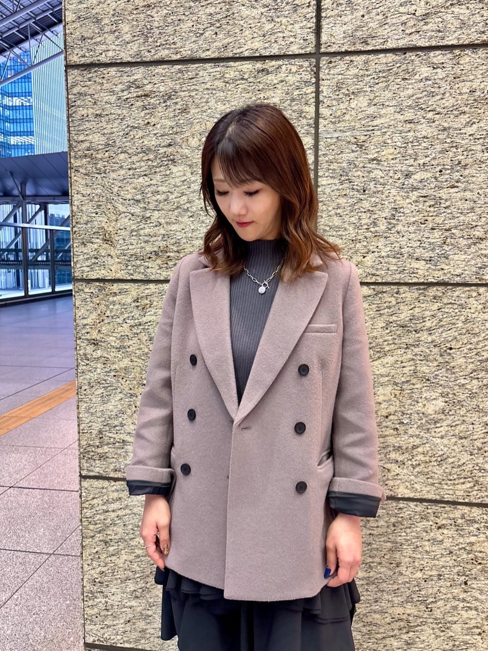 スタッフコーディネート】Wボタンジャコット｜sana｜Arpege story