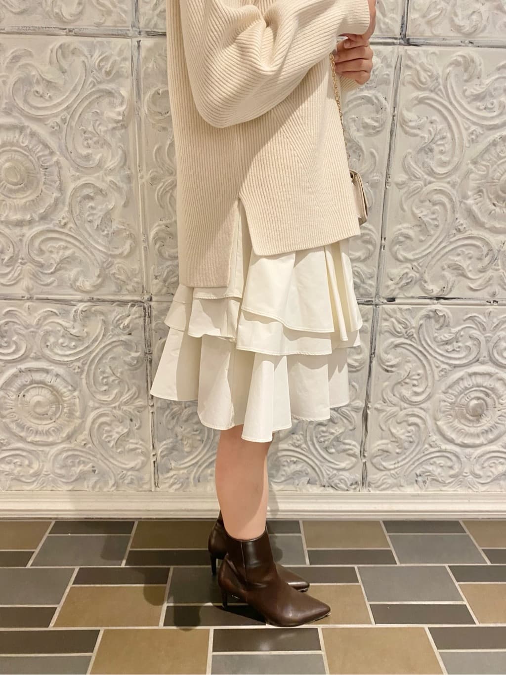 スタッフコーディネート】イレヘムレイヤードミニワンピース｜mio