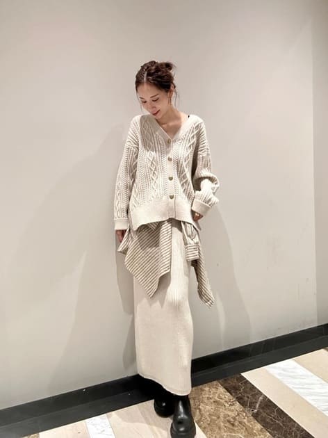 Mystrada メッシュショートトップス キャミソールセット Mystrada