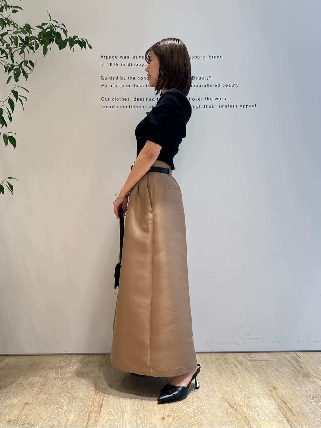 スタッフコーディネート】ドレスパンツ｜shiori｜Arpege story｜【公式