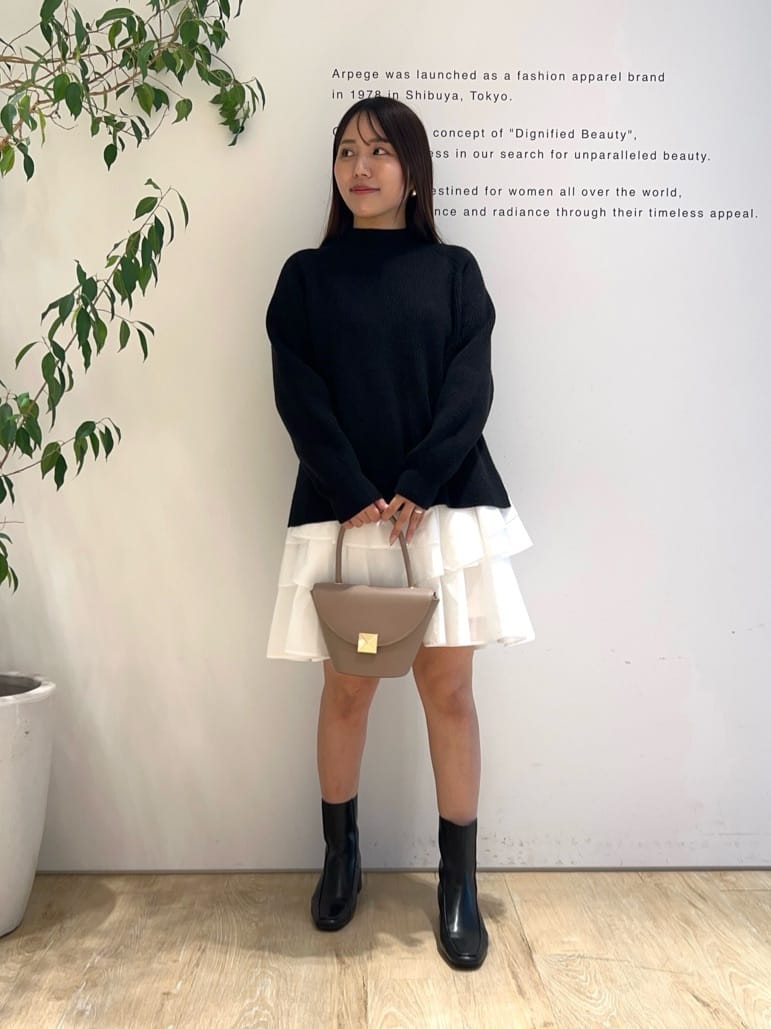 スタッフコーディネート】イレヘムレイヤードミニワンピSET｜masako