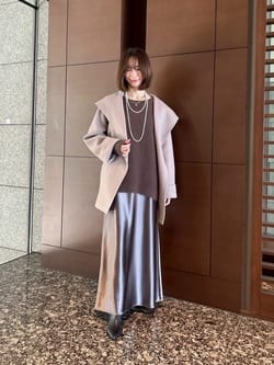 ファー付きフードリバーコート | コート | Arpege story（アルページュ