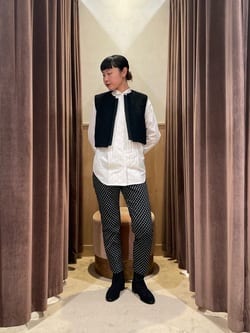 トーマス メイソン ピンタック シャツ