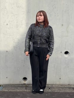 グリッターラメ カーディガン